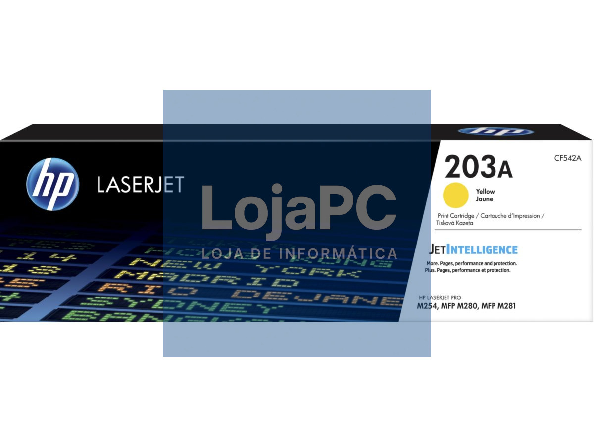 HP 203A Yellow Original LaserJet Toner Cartridge