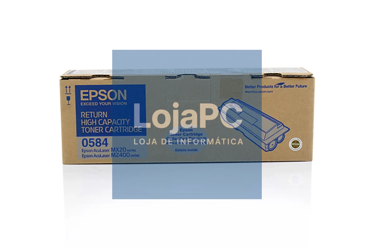 EPSON return toner noir haute capacite al-2400/mx20 8 000 pages