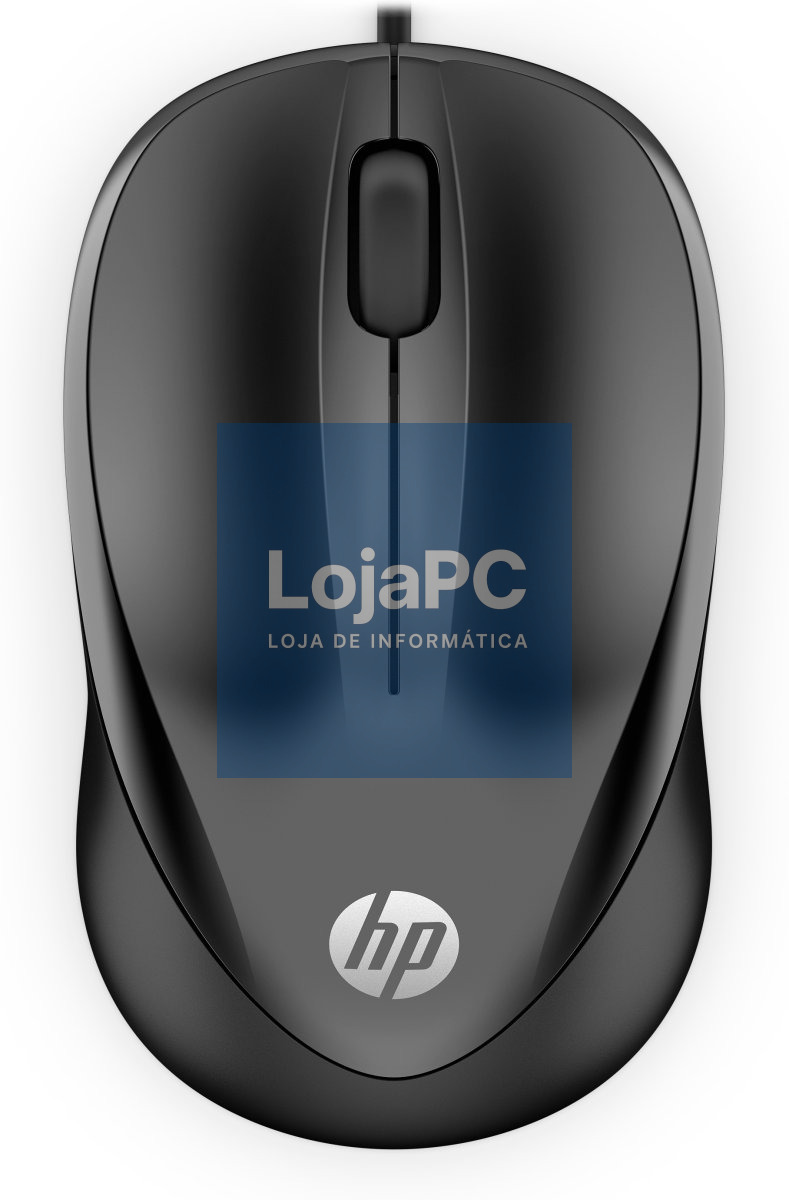 HP Rato com fio 1000 - Preto
