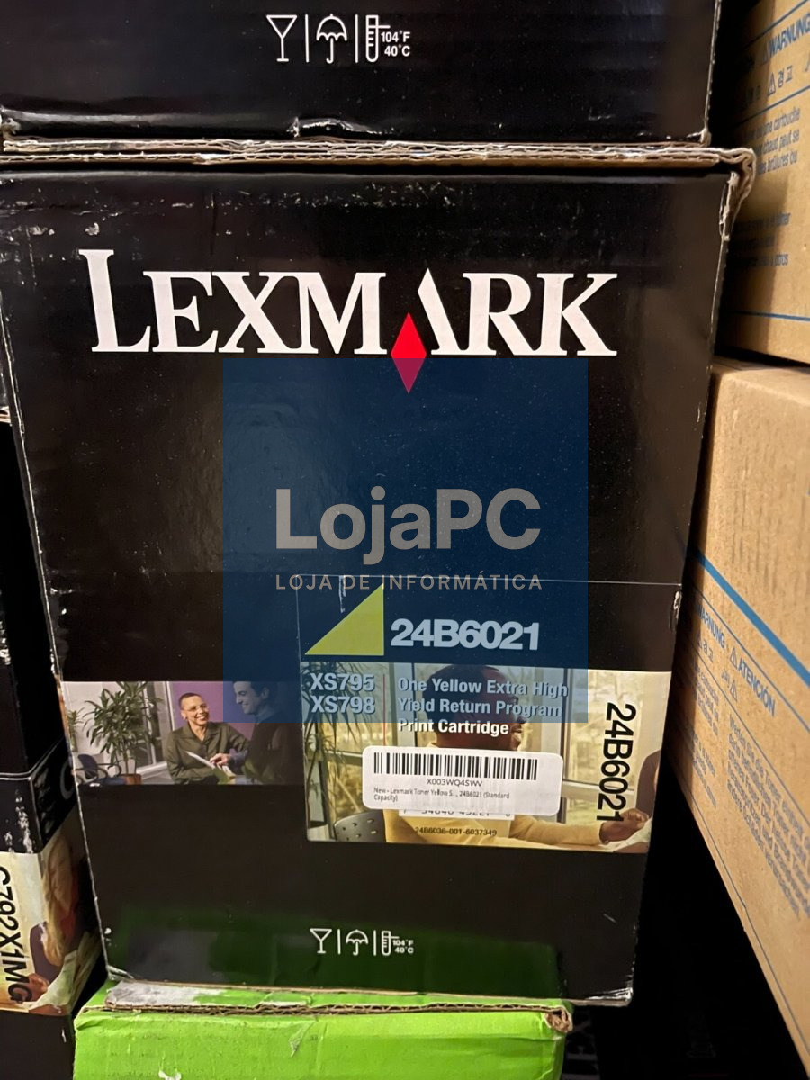 LEXMARK XS795 XS798 toner cartridge yellow standard capacity 1-pack return program