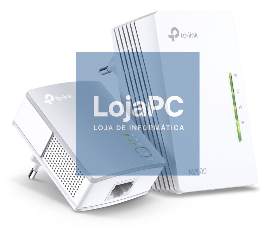 TP-Link AV600 Powerline Wi-Fi Kit, Qualcomm, 300Mbps en 2.4GHz, 600Mbps Powerline, HomePlug AV, 2 Puertos 10/100Mbps, Wi-Fi Clone, Twin Pack ( 1* TL-PA4010 & 1*TL-WPA4220）