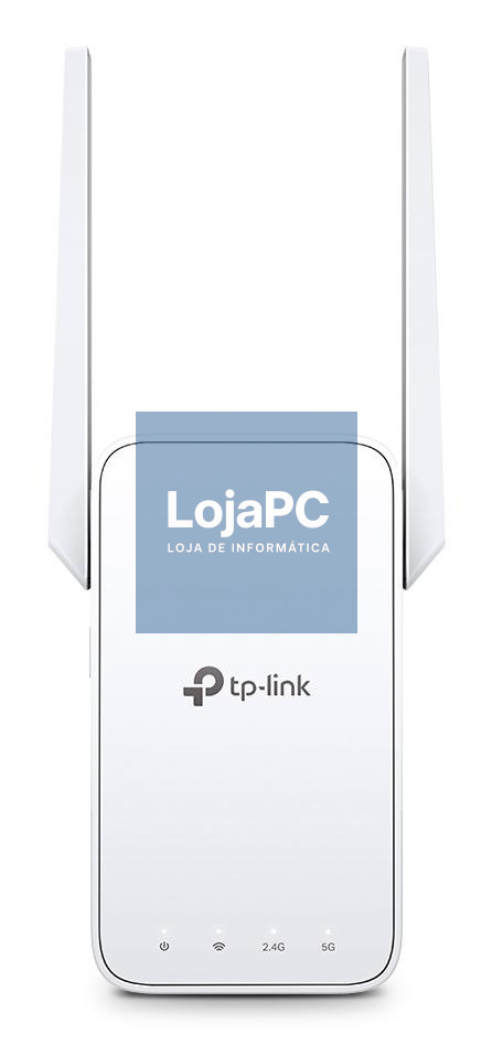 TP-Link AC1200 Wi-Fi Range Extender, 300Mbps at 2.4GHz + 867Mbps at 5GHz, 2 × External Antennas, 1 × 10/100Mbps Port, Wall Plugged