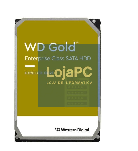 Western Digital WD Gold HDD Enterprise - 8 TB - interno - 3.5" - SATA 6Gb/s - 7200 rpm - buffer: 256 MB