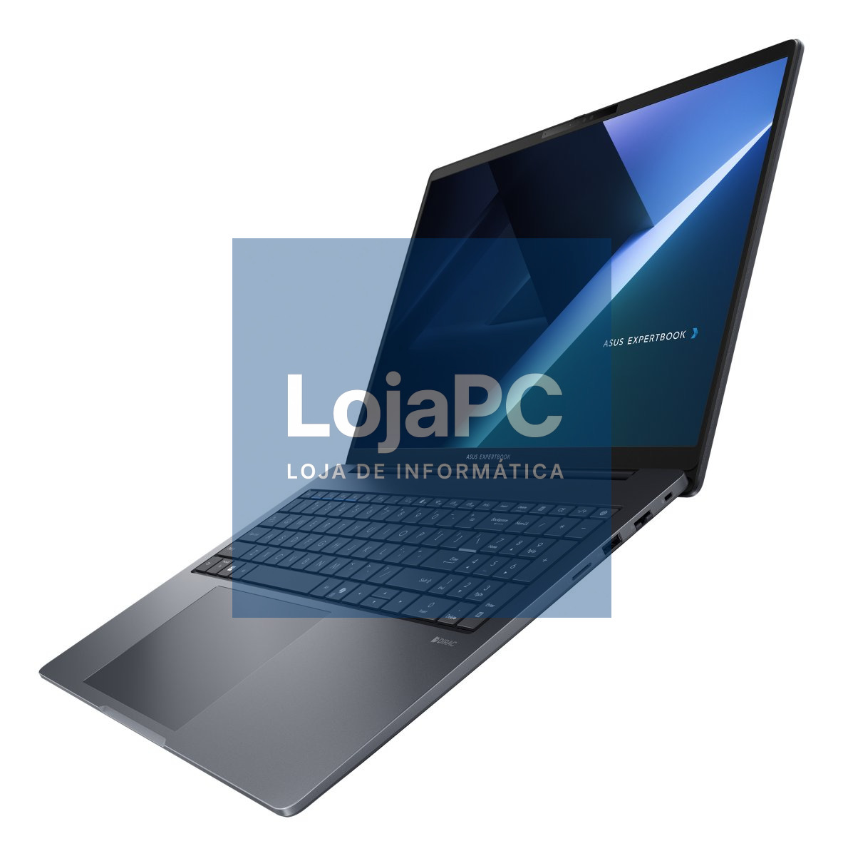 ASUS ExpertBook Mainstream B3605CCA-U72EHDCP01 - Intel Core Ultra 7 255H 2.0GHz 16-Cores, 16GB DDR5, 512GB SSD M.2 PCIe 4.0, 16" WUXGA (1920x1200), Wi-Fi 6E+BT 5.4, Windows 11 Pro - Cinzento