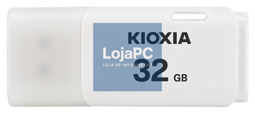 Kioxia TransMemory U202 unidade flash USB 32 GB USB tipo A 2.0 Branco
