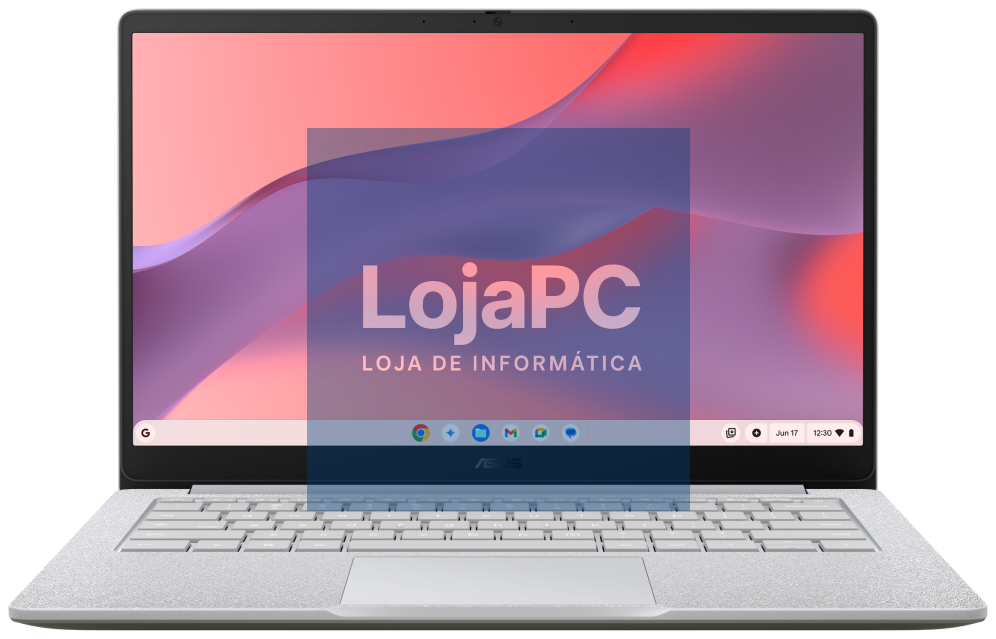ASUS Chromebook CM14 CM1405CM4A-S60135 - Computador Portátil 14" Full HD (MediaTek Kompanio 540, 4GB RAM, 128GB eMMC, ARM Mali-G57 MC2, ChromeOS) Cinzento Puro - Teclado QWERTY espanhol