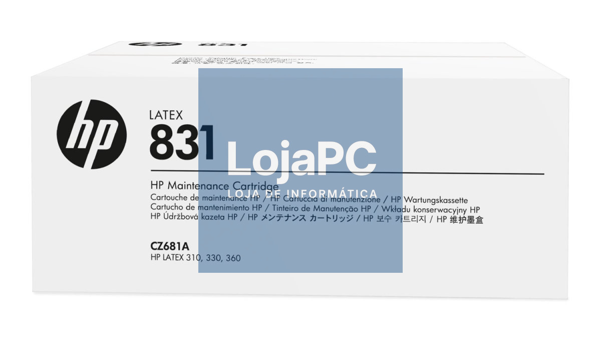 HP 831 Latex Maintenance Cartridge