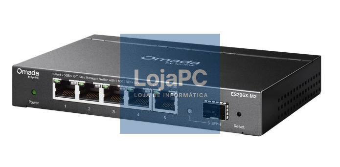 TP-Link - OMADA Omada 5-Port 2.5GBASE-T Easy Managed Switch with 1 10GE SFP+ Slot