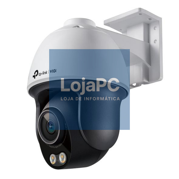 TP-Link - VIGI VIGI C540S(4mm), VIGI 4MP Outdoor ColorPro Night Vision Pan Tilt Network Camera