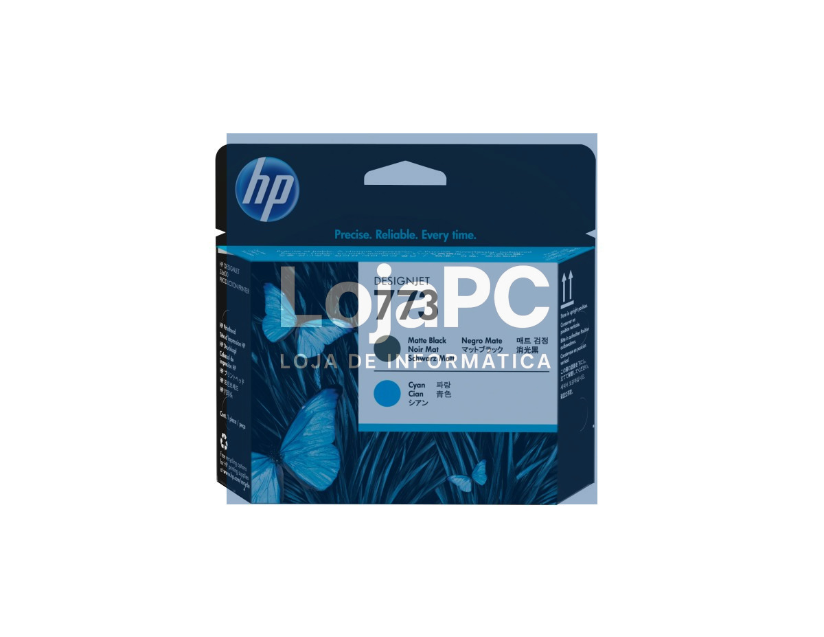 HP 773 original printhead matte black and cyan standard capacity 1-pack