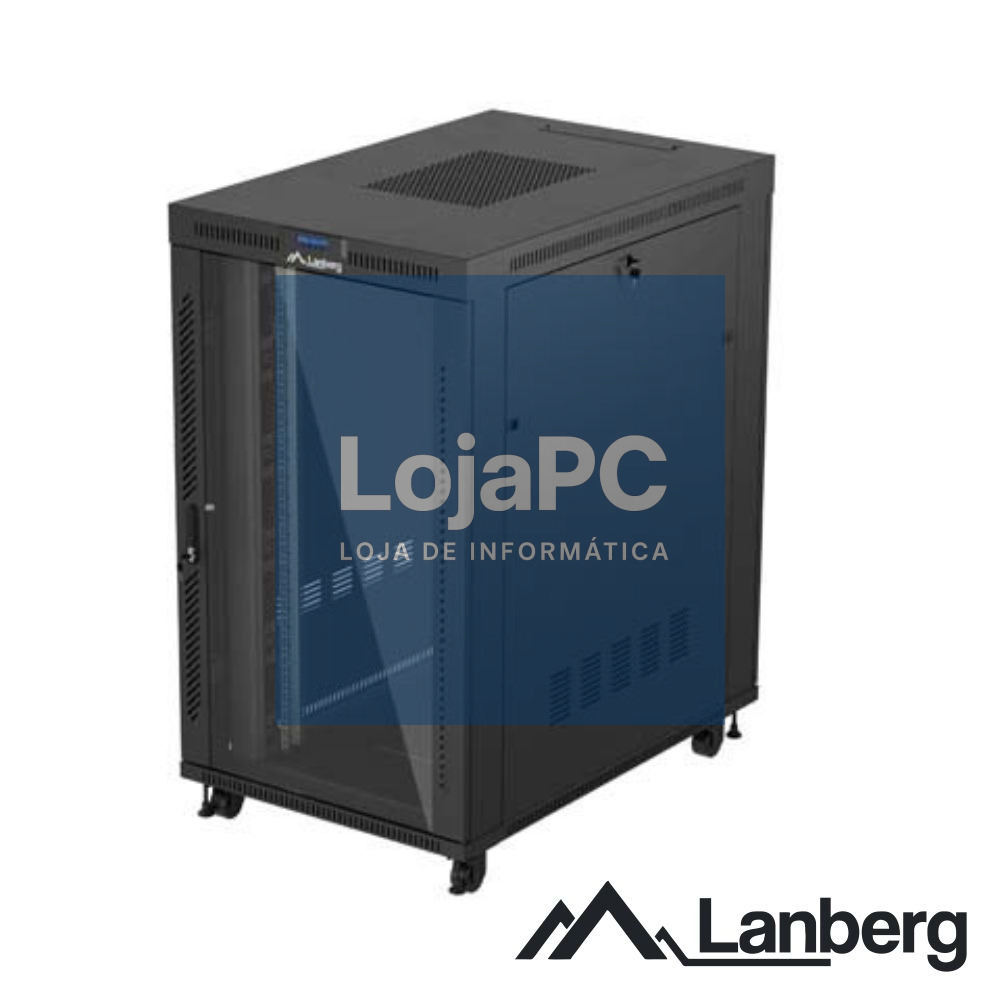 Bastidor de Chão 19" 27U 800x1200mm LCD 1200kg LANBERG