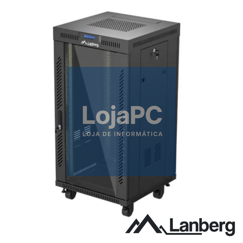 Bastidor De Chão 19" 22U 600x600 LCD 1200kg LANBERG