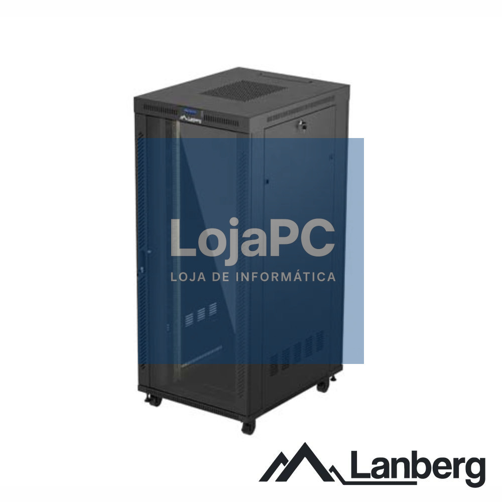 Bastidor de Chão 19" 37U 800x1000mm LCD 1200kg LANBERG