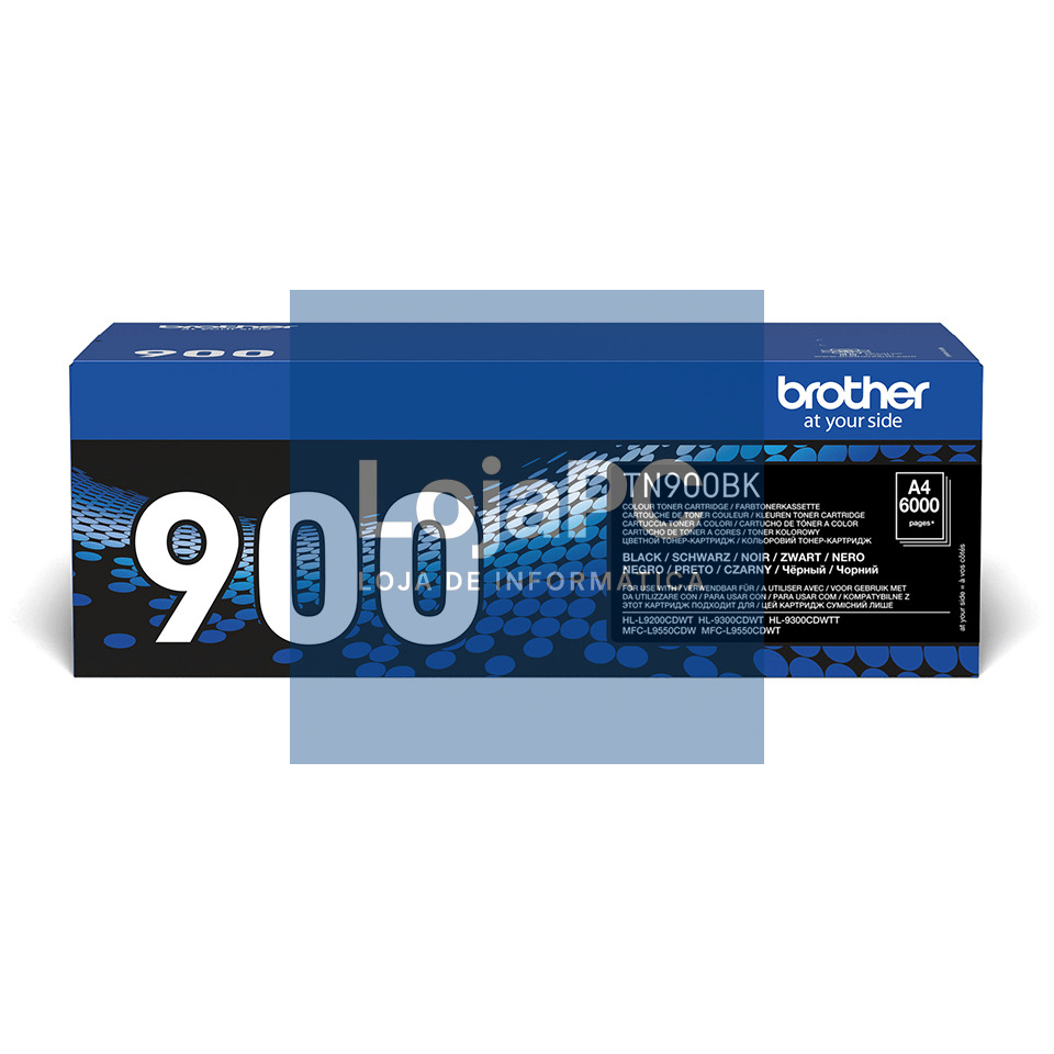 BROTHER TN-900BK toner cartridge black extra high capacity 6.000 pages 1-pack