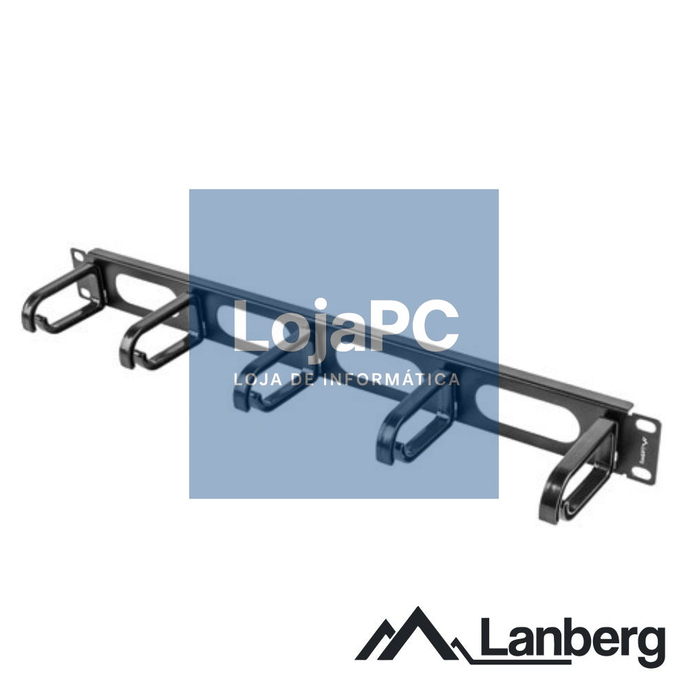 Painel Gestão De Cabos 19" 1U C/ 5 Suportes LANBERG