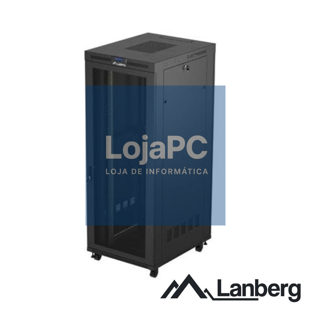 Bastidor de Chão 19" 42U 800x1000mm LCD 1200kg LANBERG