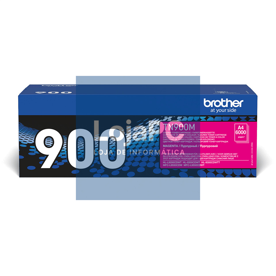 BROTHER TN-900M toner cartridge magenta extra high capacity 6.000 pages 1-pack