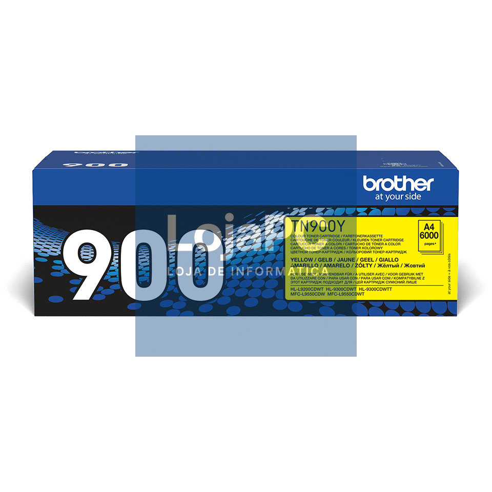 BROTHER TN-900Y toner cartridge yellow extra high capacity 6.000 pages 1-pack