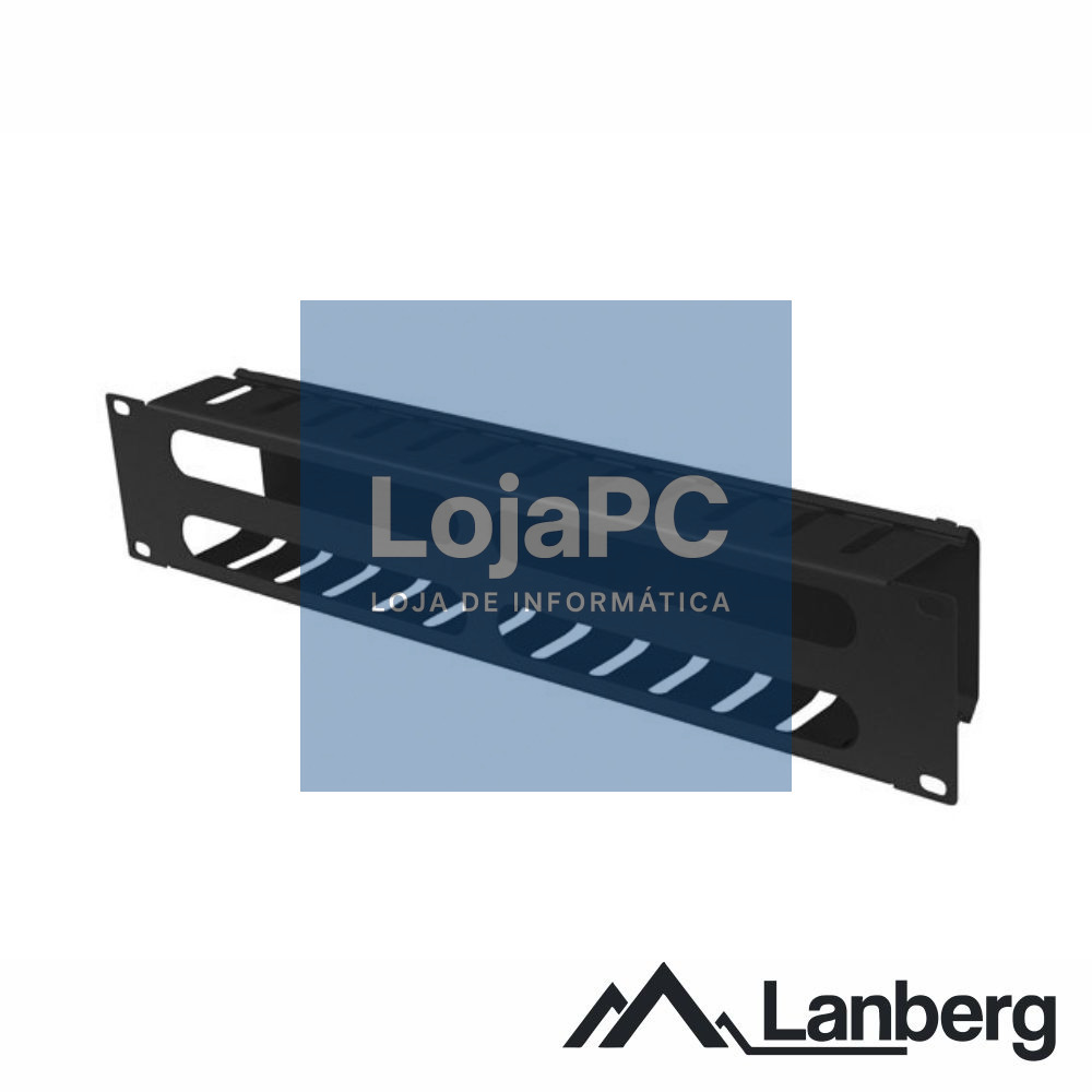 Organizador Cabos 19" 2U C/ Tampa Tipo A LANBERG