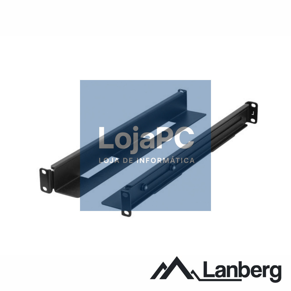 Kit Calhas Deslizantes 19" 397-680mm 90kg LANBERG