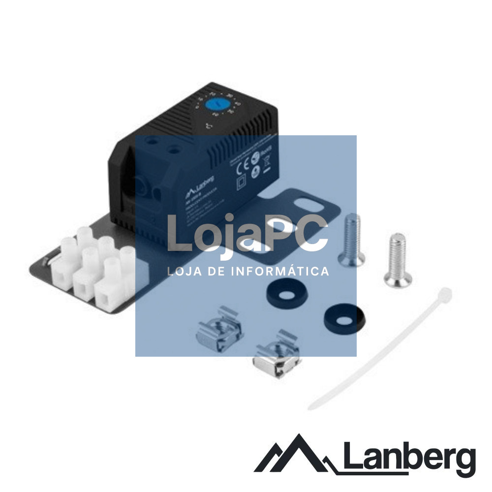 Termóstato 10A 0-60ºC 120-250V P/ Bastidor LANBERG