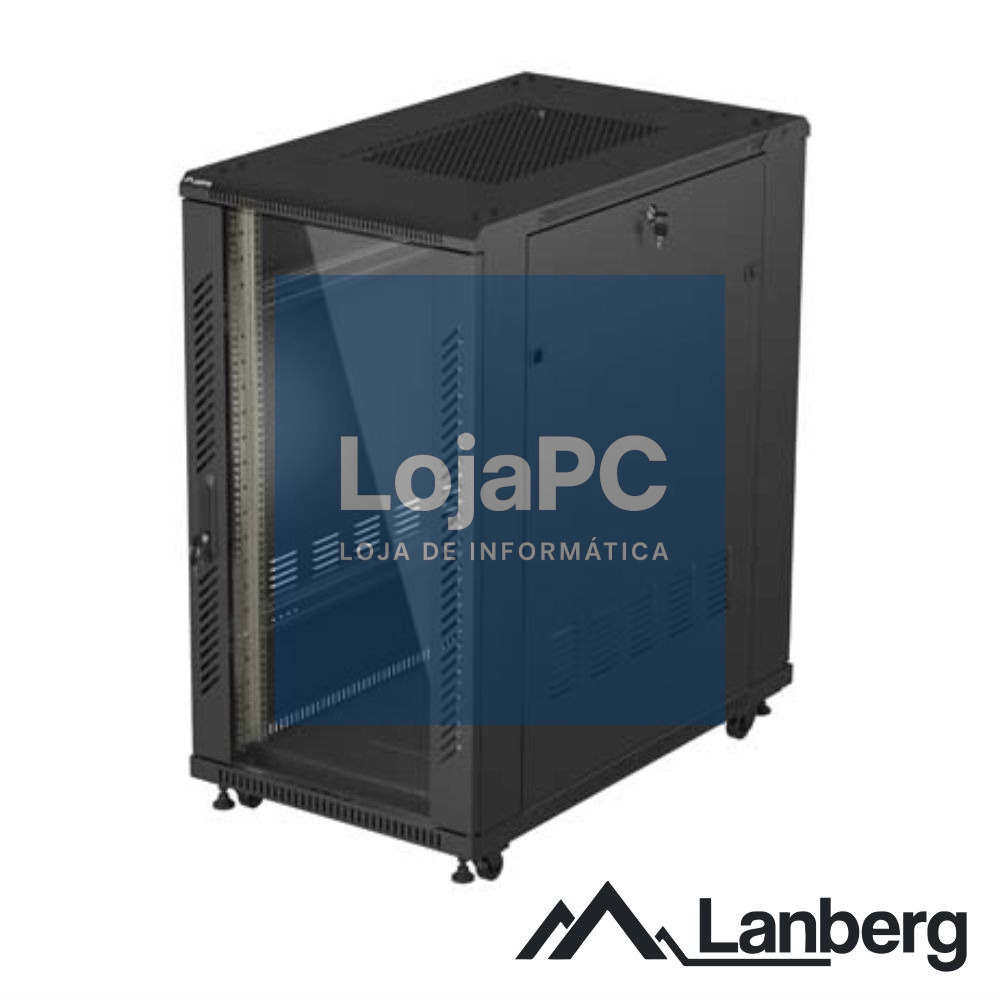 Bastidor De Chão 19" 22U 600x1000mm 800kg LANBERG