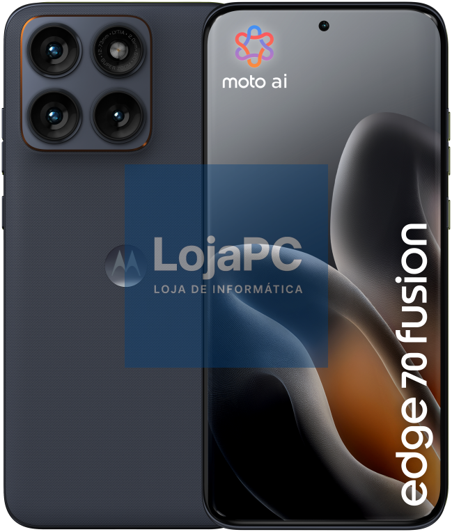 Motorola edge 70 fusion 17,2 cm (6.78") SIM duplo Android 16.0 5G USB Tipo C 8 GB 256 GB 5200 mAh Preto