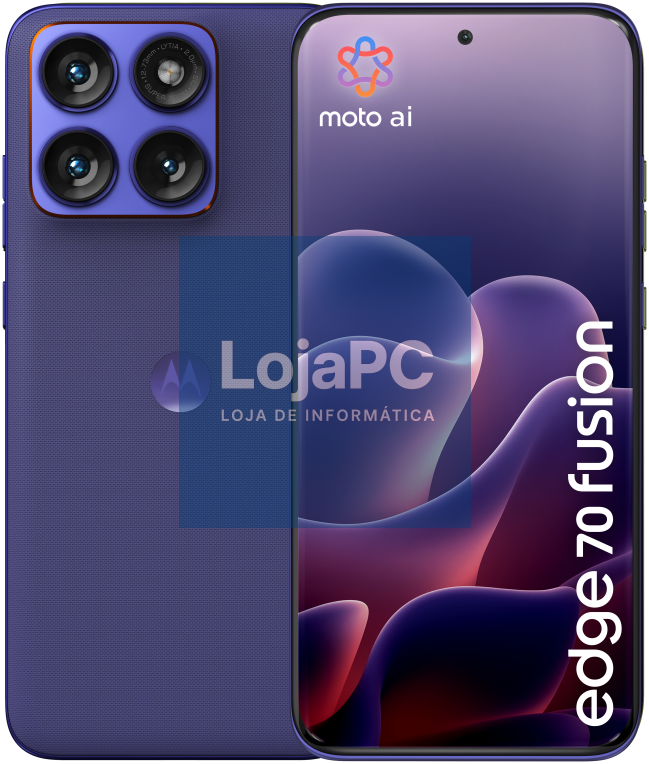 Motorola edge 70 fusion 17,2 cm (6.78") SIM duplo Android 16.0 5G USB Tipo C 8 GB 256 GB 5200 mAh Violeta
