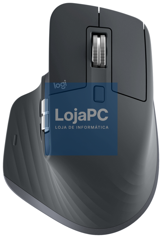 Logitech MX Master 3S, rato sem fios de alto rendimiento com desplazamiento ultrarrápido, Ergo, 8000 DPI, seguimiento sobre cristal, clics discretos, Bluetooth, Windows, Linux y Chrome