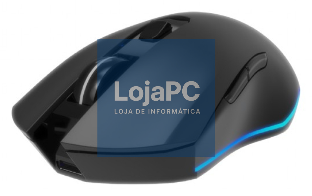 Gembird GMB Gaming MUSGW-6BL-02 rato Jogo mano derecha RF sem fios Óptico 3200 DPI