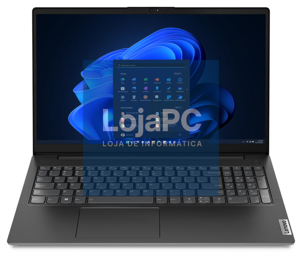 Lenovo V15 G4 ABP AMD Ryzen™ 5 5625U Portátil 39,6 cm (15.6") Full HD 8 GB DDR4-SDRAM 512 GB SSD Wi-Fi 6 (802.11ax) Windows 11 Home Preto Espanhol