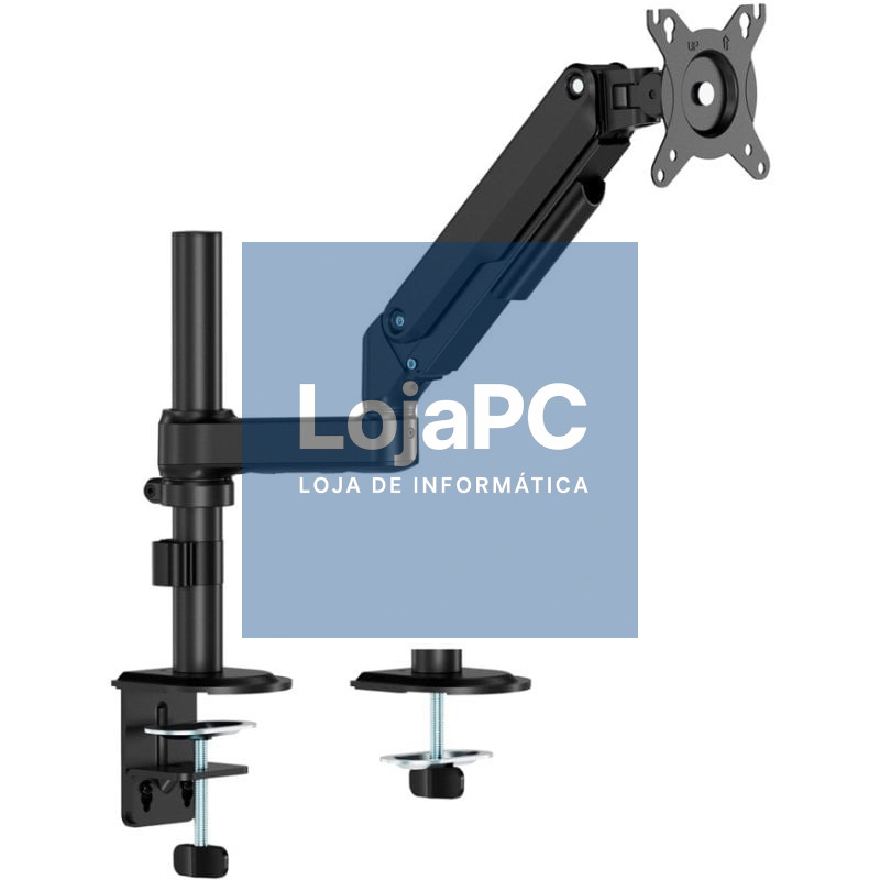 Suporte de mesa com Contrapeso para Monitor Aisens DT32TSR-449/ Rotativo/ Inclinável/ até 9kg