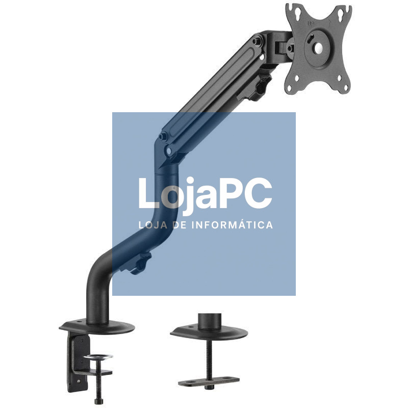 Suporte de mesa com Contrapeso para Monitor y TV Aisens DT32TSR-139/ Rotativo/ Inclinável/ até 8kg
