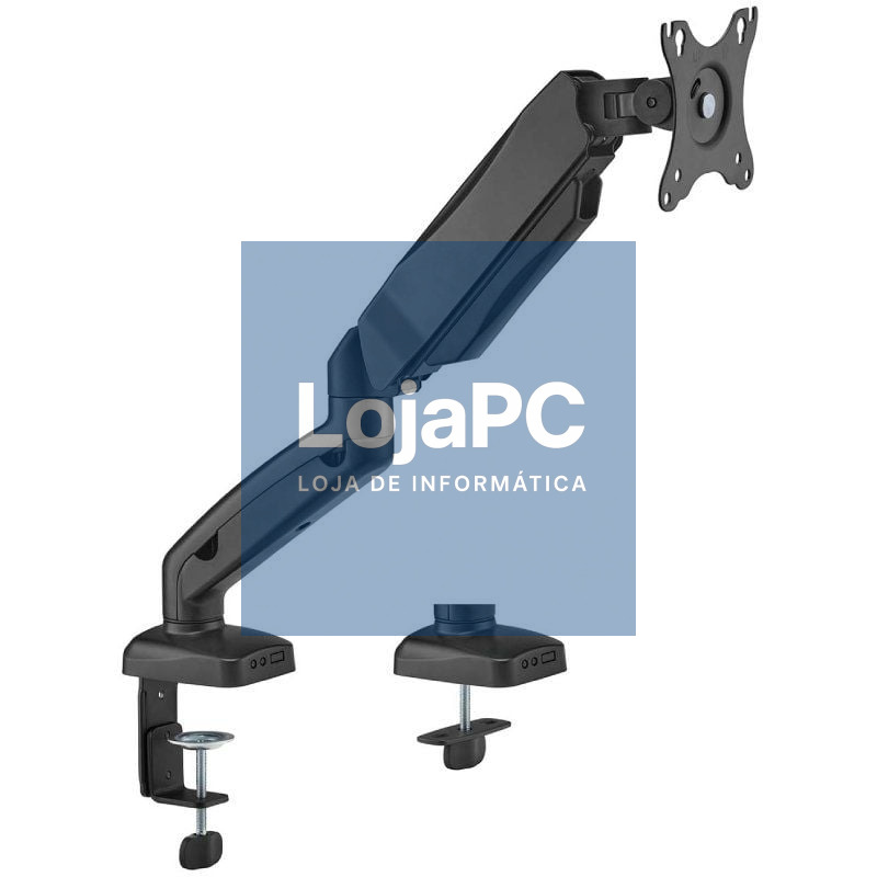 Suporte de mesa com Contrapeso para Monitor y TV Aisens DT32TSR-219/ Rotativo/ Inclinável/ até 9kg