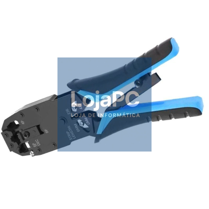 Crimpadora Phasak TD 019 para RJ11/ RJ12/ RJ45