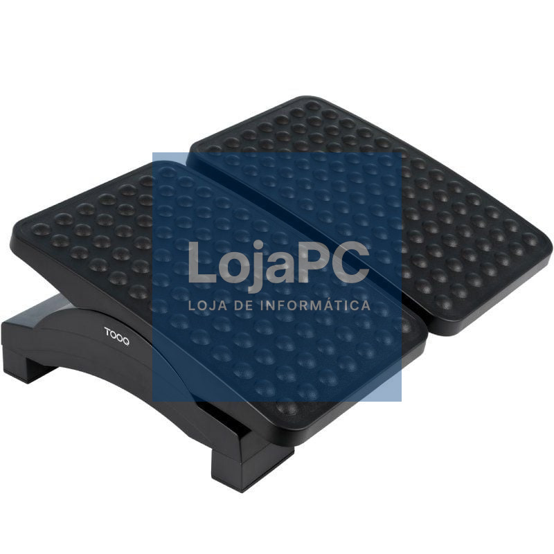 Reposapiés Ajustável/ Inclinável TooQ TQFR0604-B/ 430 x 320 x 105-130 mm