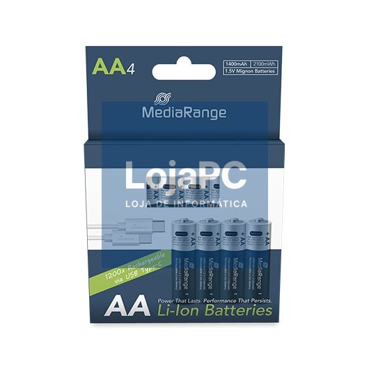 Medium Range AA Rechargeable Batteries