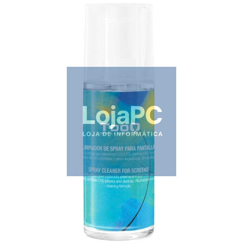 Kit Limpiador de Ecrãs TooQ TQSC0016/ Spray 150ml + Pano Microfibra