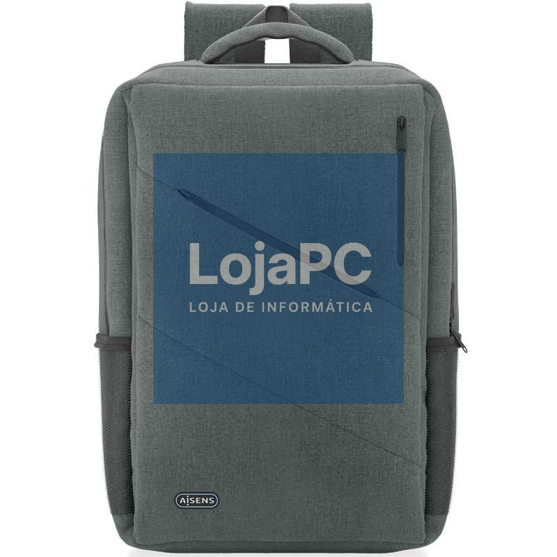 Mochila Aisens Urbana y de Escritório ASBG-BP085-GR para Portáteis até 15.6'/ Cinzento