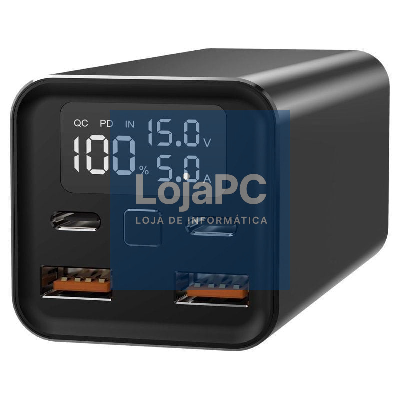 Powerbank/Powerbank Leotec PowerBank 20000mAh PD/ 65W/ Compatível com Portáteis