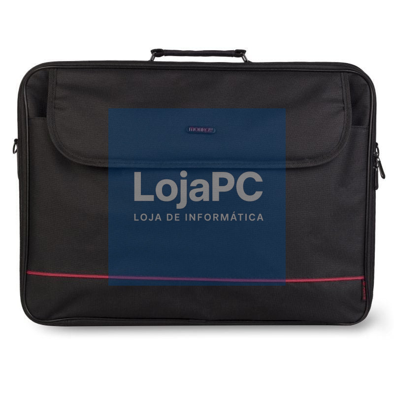 Mala Monray Passenger Plus para Portáteis até 18'/ Cinta para Trolley/ Preto