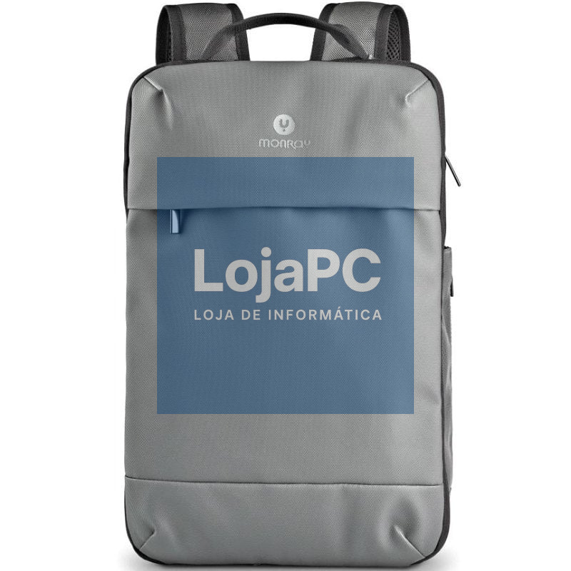 Mochila Expansible NGS Monray Sacks Horizon para Portáteis até 14'/ Impermeable/ Cinzento