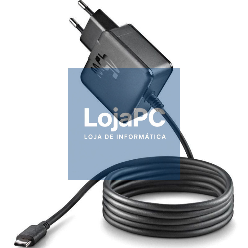 Carregador de Portátil NGS GAN 45W-C USB Tipo-C/ 45W/ Automático/ Voltaje 5-20V