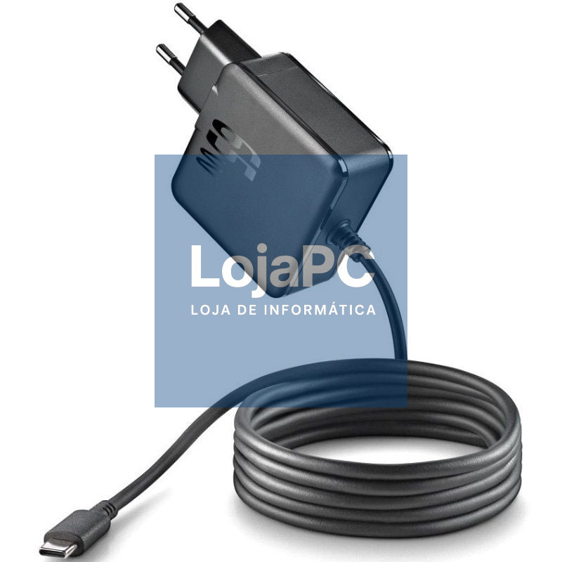 Carregador de Portátil NGS GAN 65W-C USB Tipo-C/ 65W/ Automático/ Voltaje 5-20V