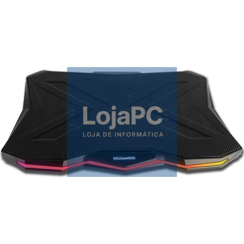 Suporte Refrigerante Nox Pro Stand para Portáteis até 17.3'/ Iluminação LED