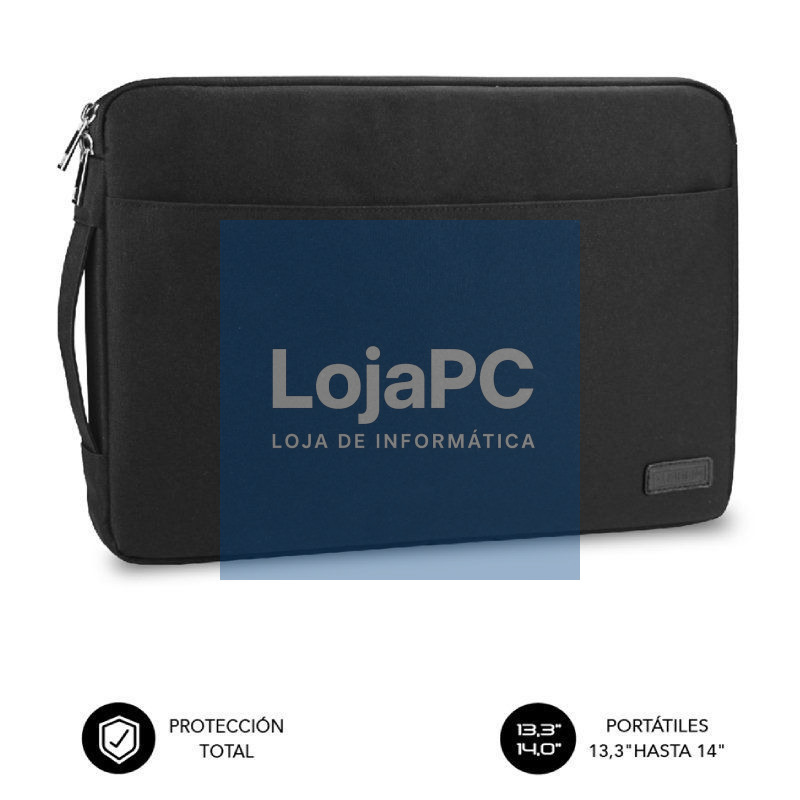 Capa Subblim Urban Laptop Sleeve para Portáteis até 14'/ Preta