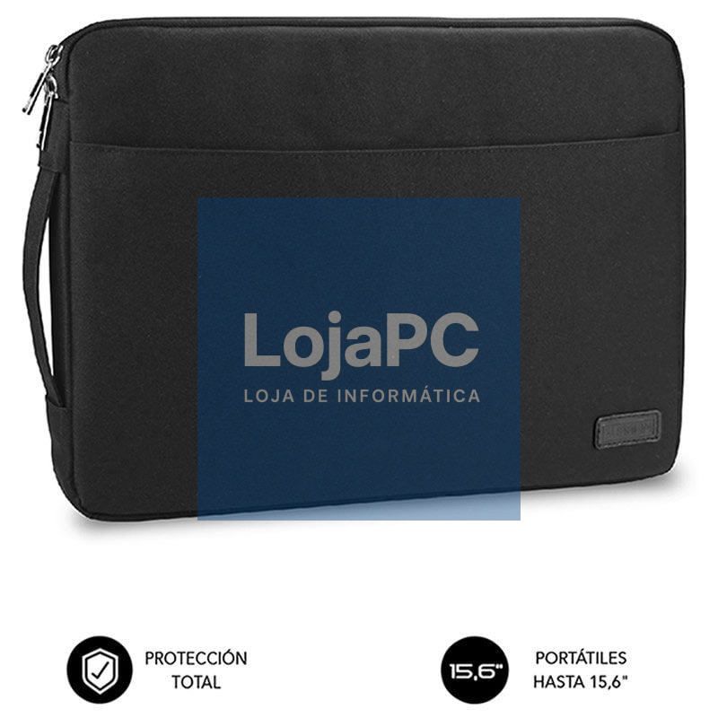 Capa Subblim Urban Laptop Sleeve para Portáteis até 15.6'/ Preta