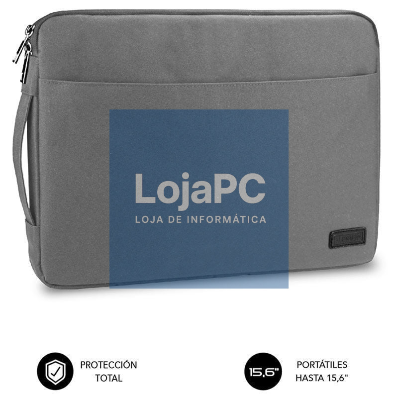 Capa Subblim Urban Laptop Sleeve para Portáteis até 15.6'/ Cinzento
