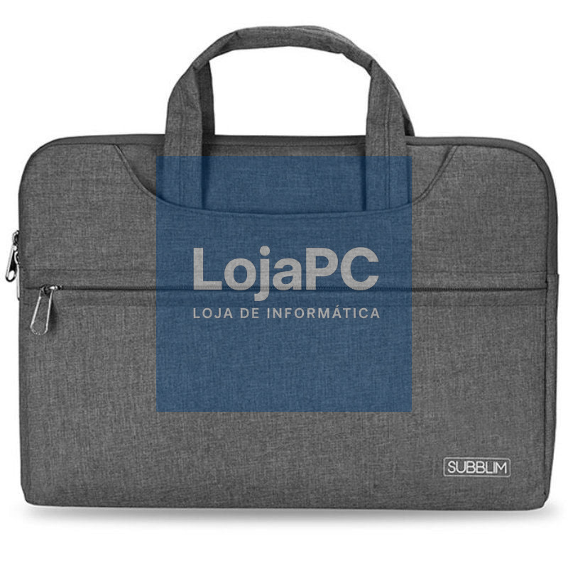 Mala Subblim Business Laptop Sleeve para Portáteis até 15.6'/ Cinta para Trolley/ Cinzento
