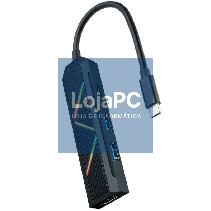Docking USB Tipo-C Nanocable 10.16.0401/ 2xUSB/ 1xUSB Tipo-C PD/ 1xHDMI 4K